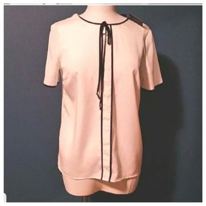 NWT white/black The Limited blouse